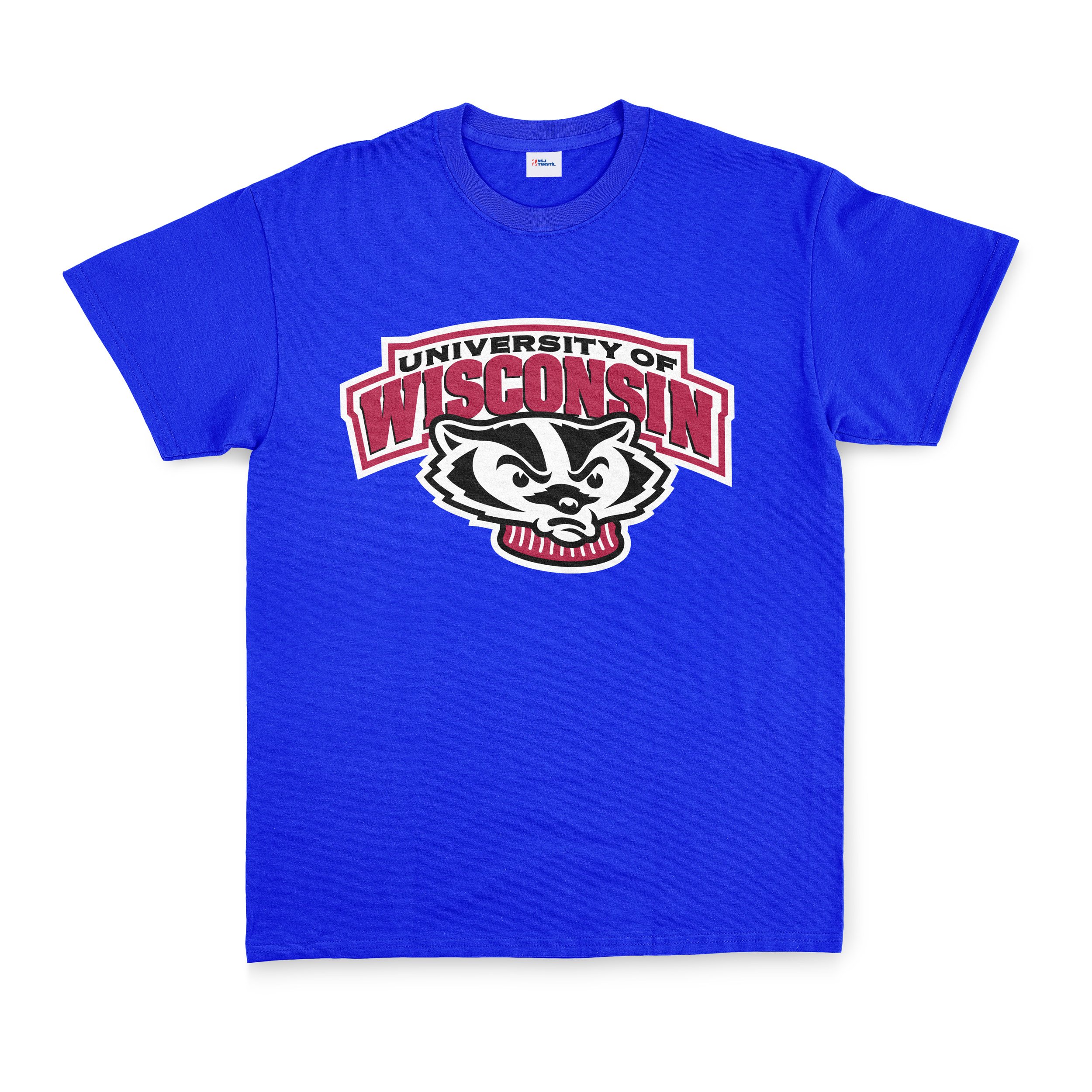 Wisconsin Badgers Tişört S - Mavi