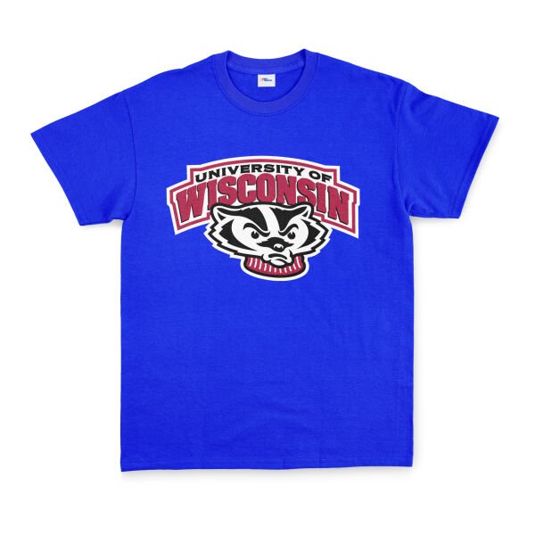 Wisconsin Badgers Tişört S - Mavi