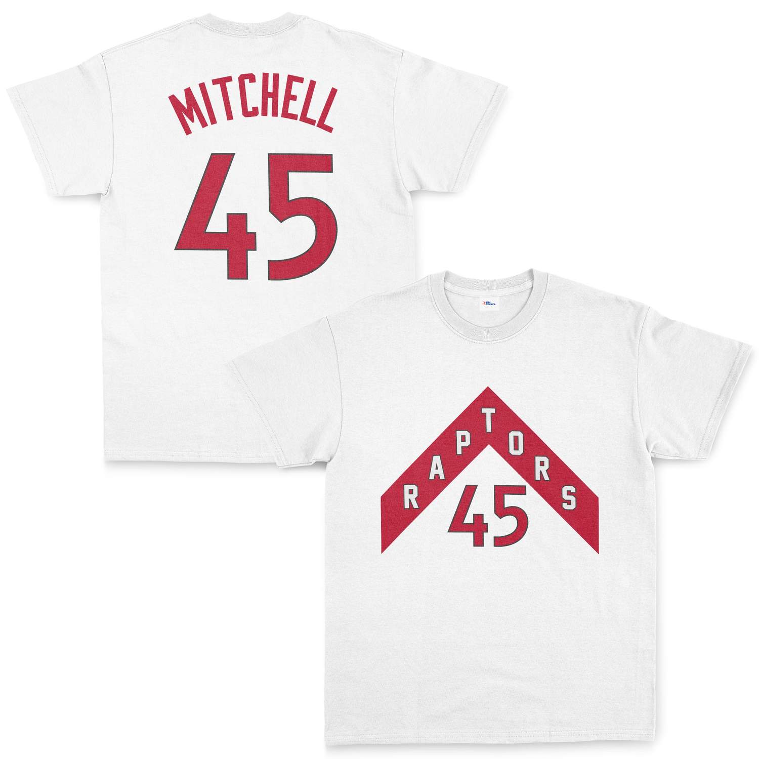 Davion Mitchell 45 Raptors Jersey Tişört L - Beyaz