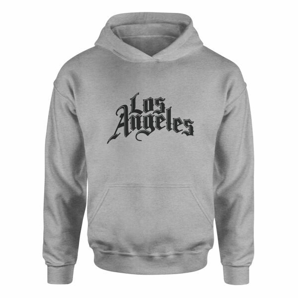 Los Angeles C Hoodie XL - Gri