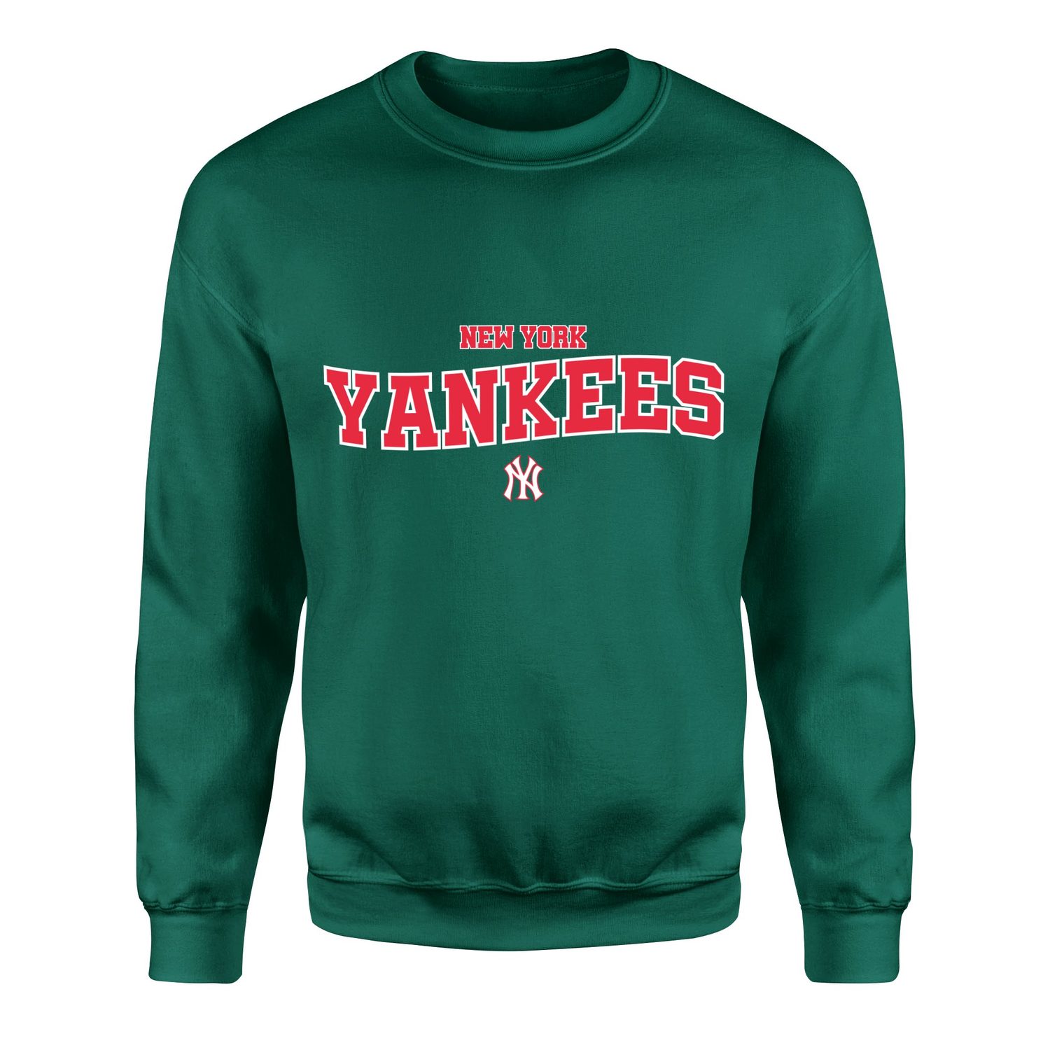 New York YANKEES HL Sweatshirt S - Nefti Yeşili