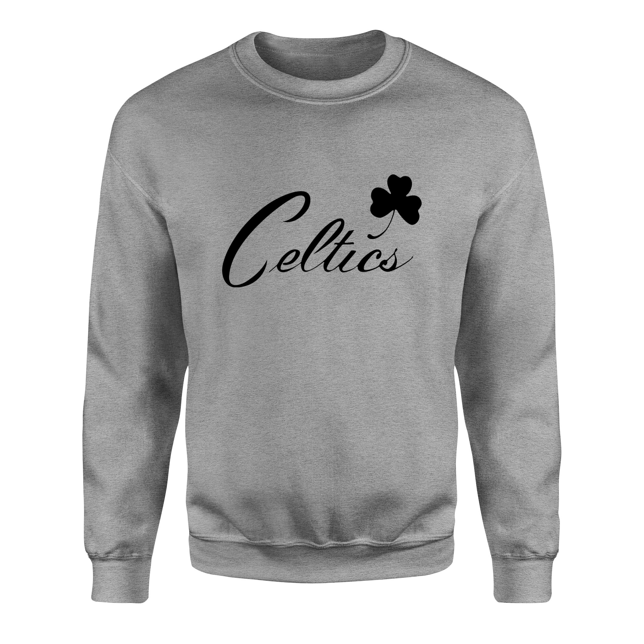 Celtics Cursive B Sweatshirt S - Gri