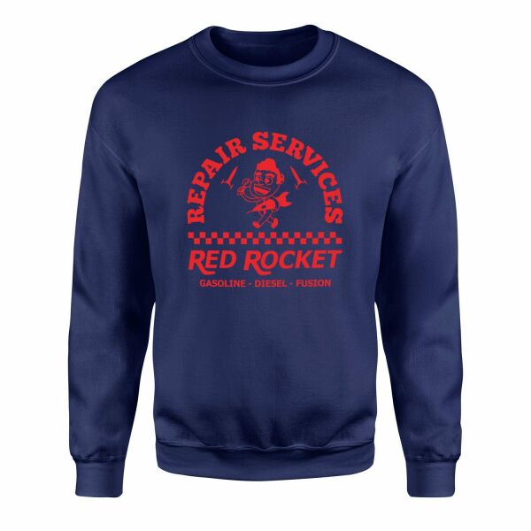Red Rocket | Fallout Sweatshirt S - Lacivert