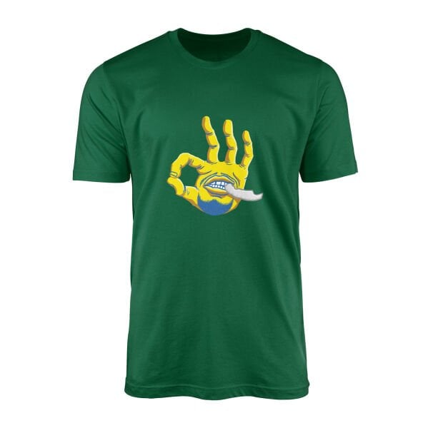 Stephen Curry Hand Tişört L - Nefti Yeşili