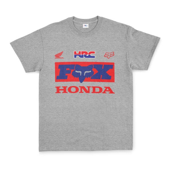 HONDA Racing x Fox Tişört M - Gri