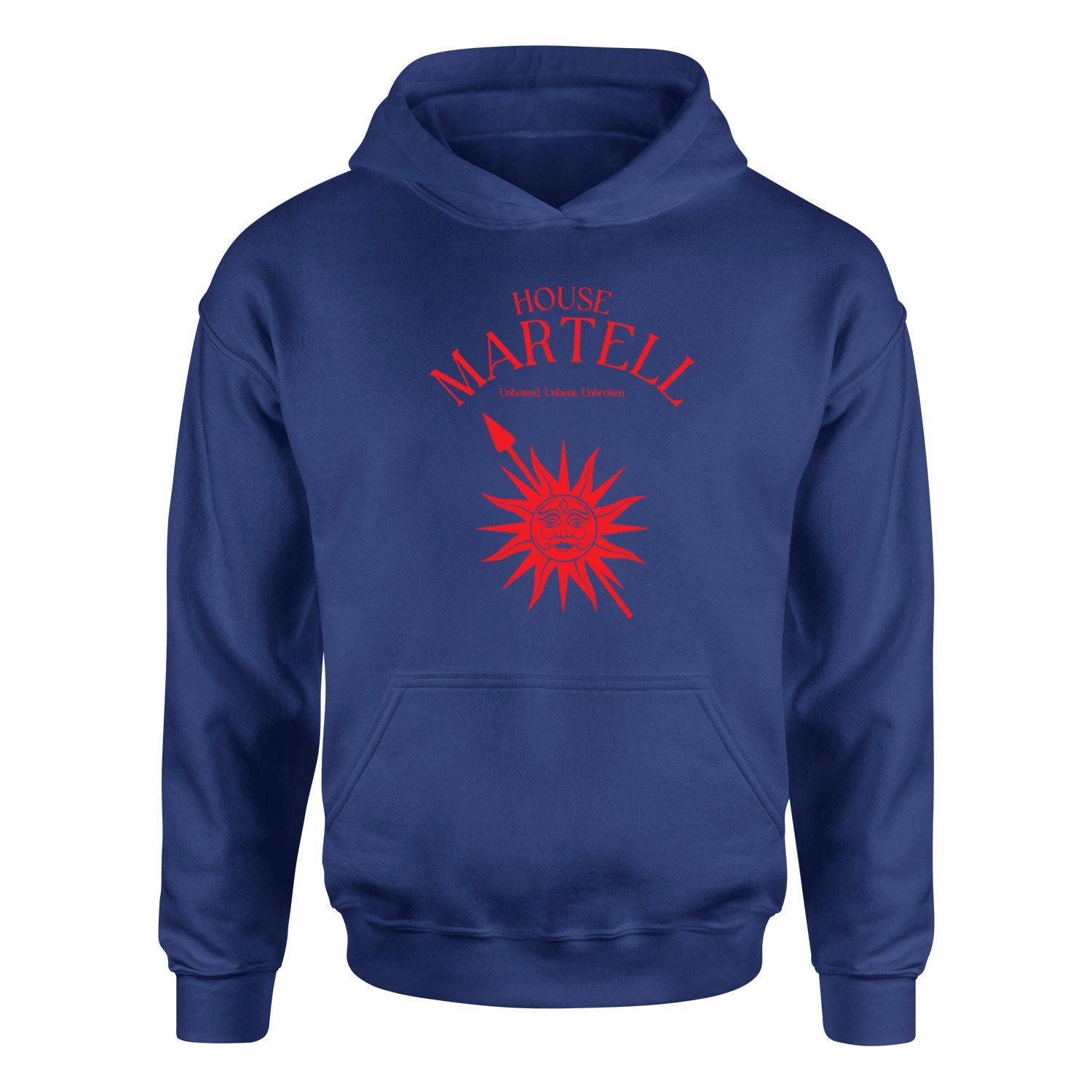 House Martell Hoodie M - İndigo Mavisi
