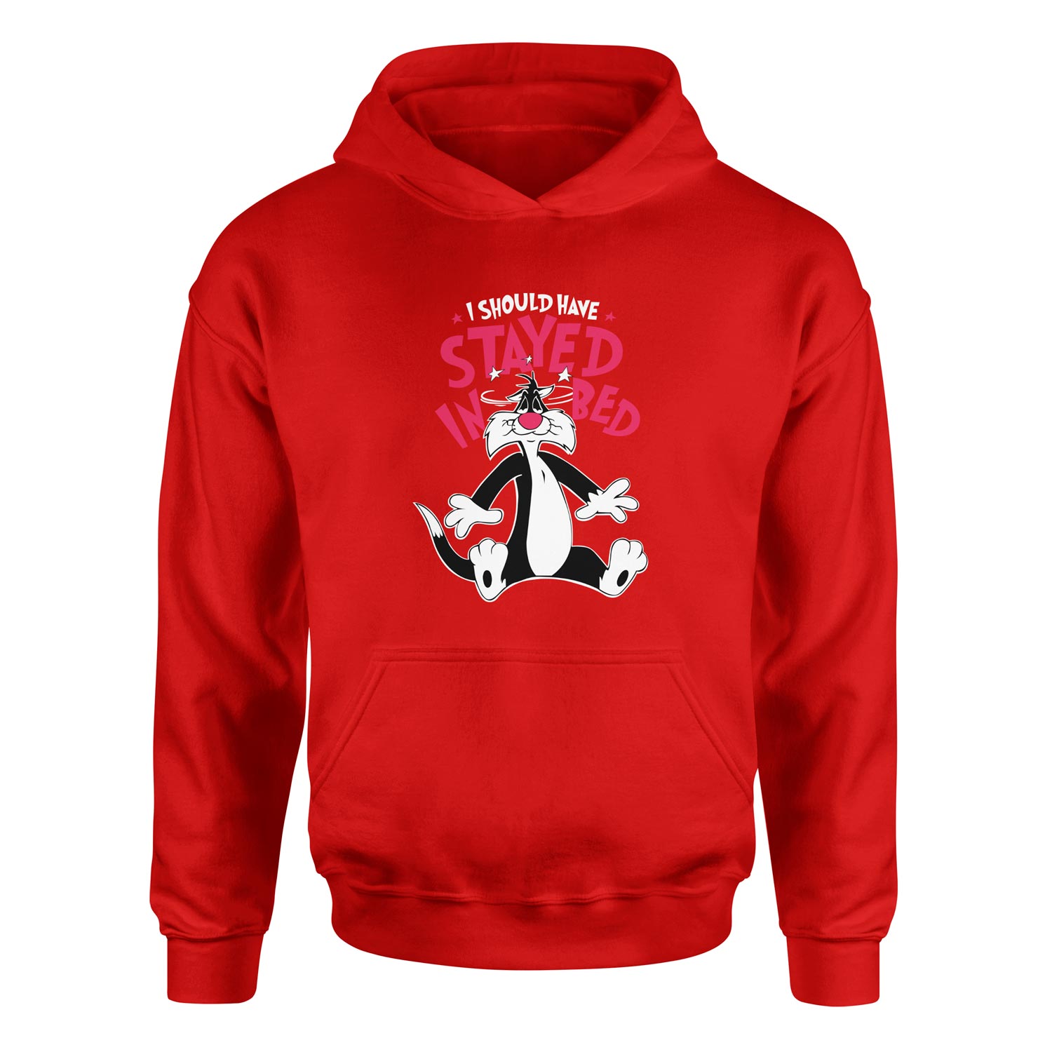 Sylvester Hoodie S - Kırmızı