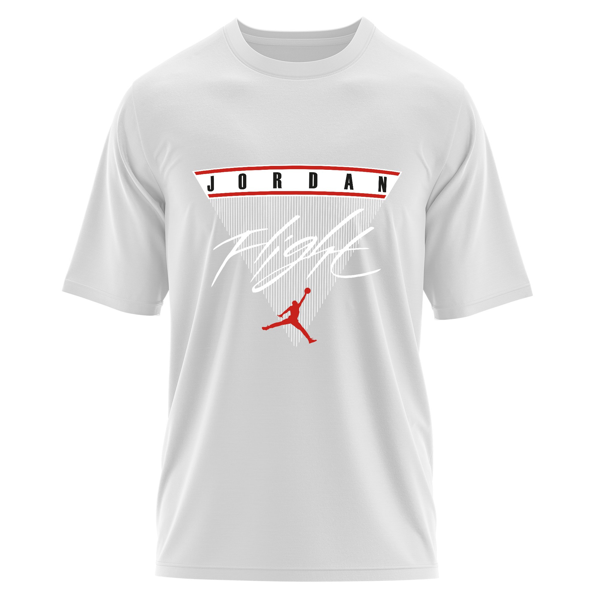 Air Jordan Lines Oversize Tişört