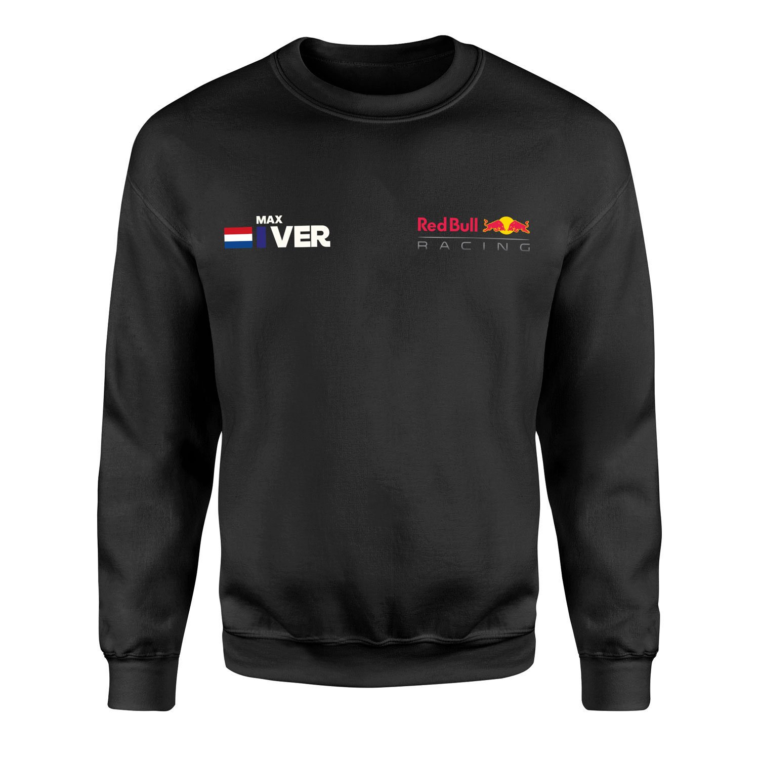 Max Verstappen Name Tag RB Racing Sweatshirt S - Siyah