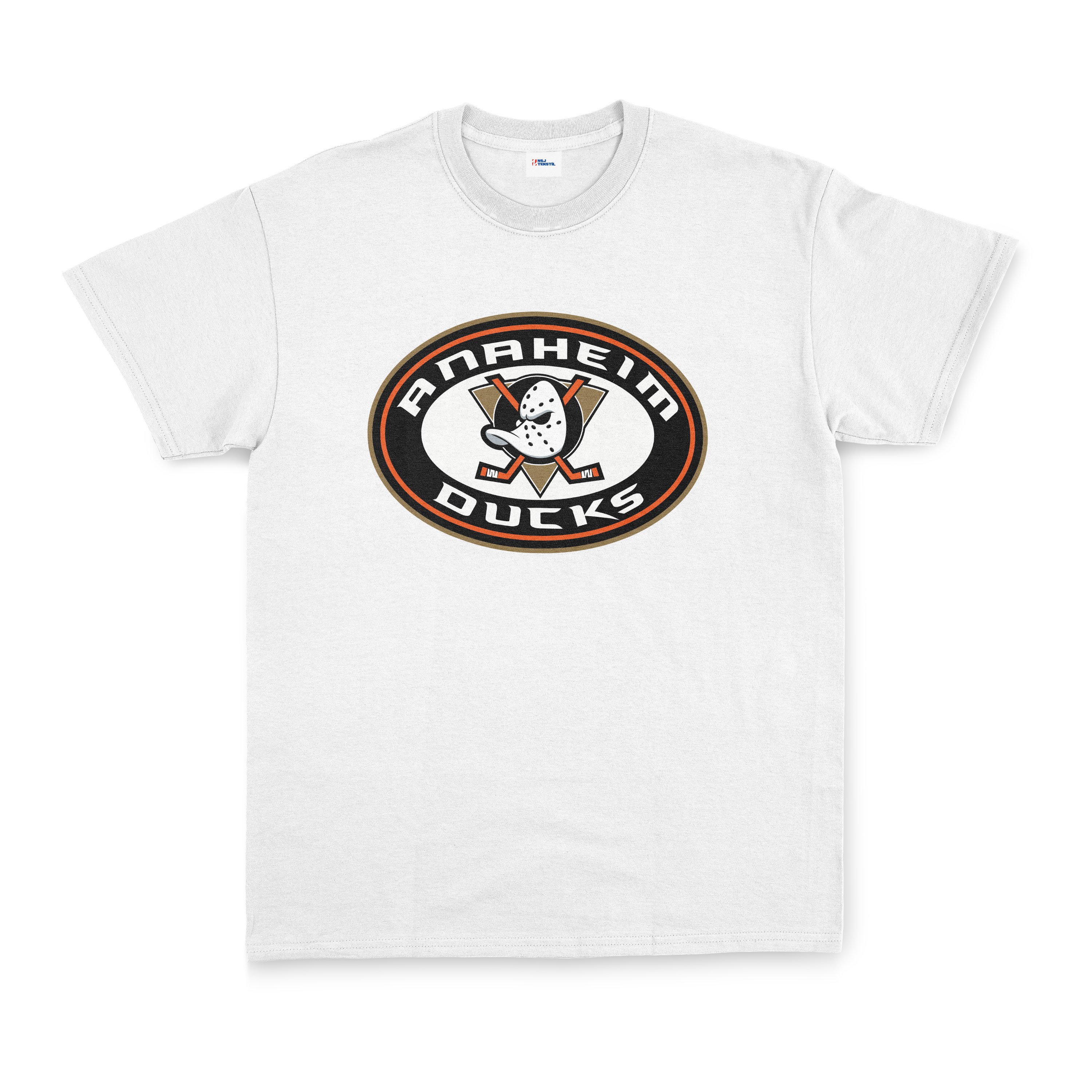 Anaheim Ducks Tişört S - Beyaz