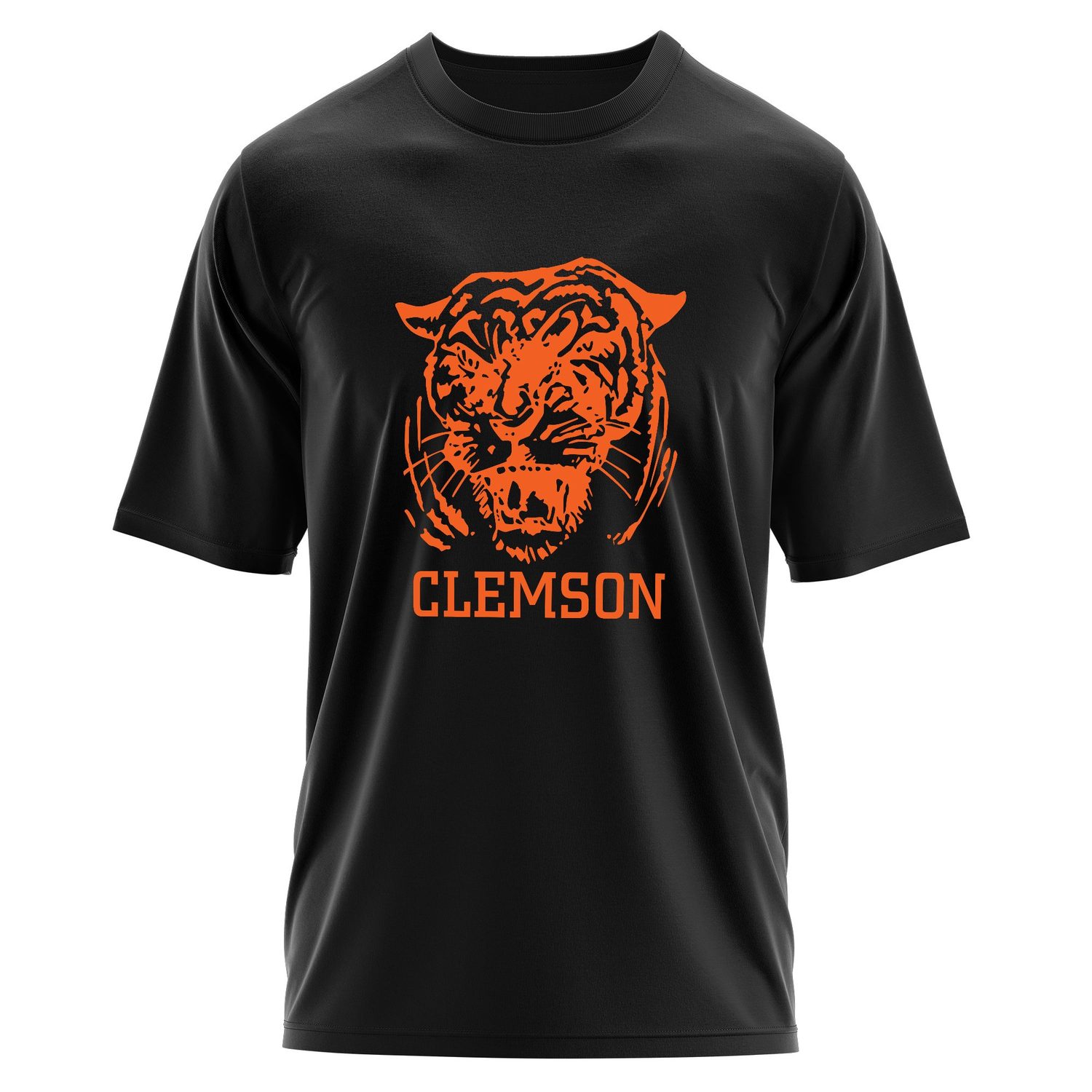 Clemson Tigers Oversize Tişört S - Siyah