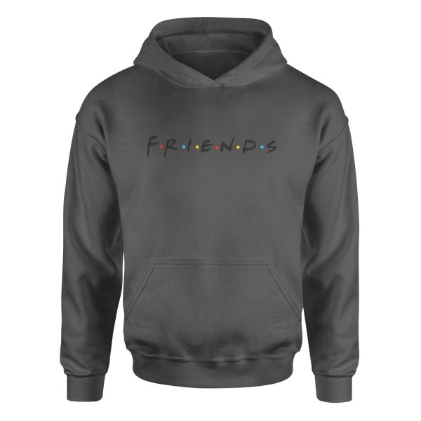 Friends Hoodie XL - Füme