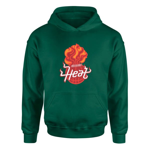 Heat Bomb Hoodie M - Nefti Yeşili
