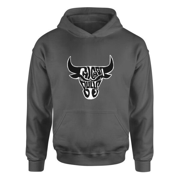 Bulls Hoodie L - Füme