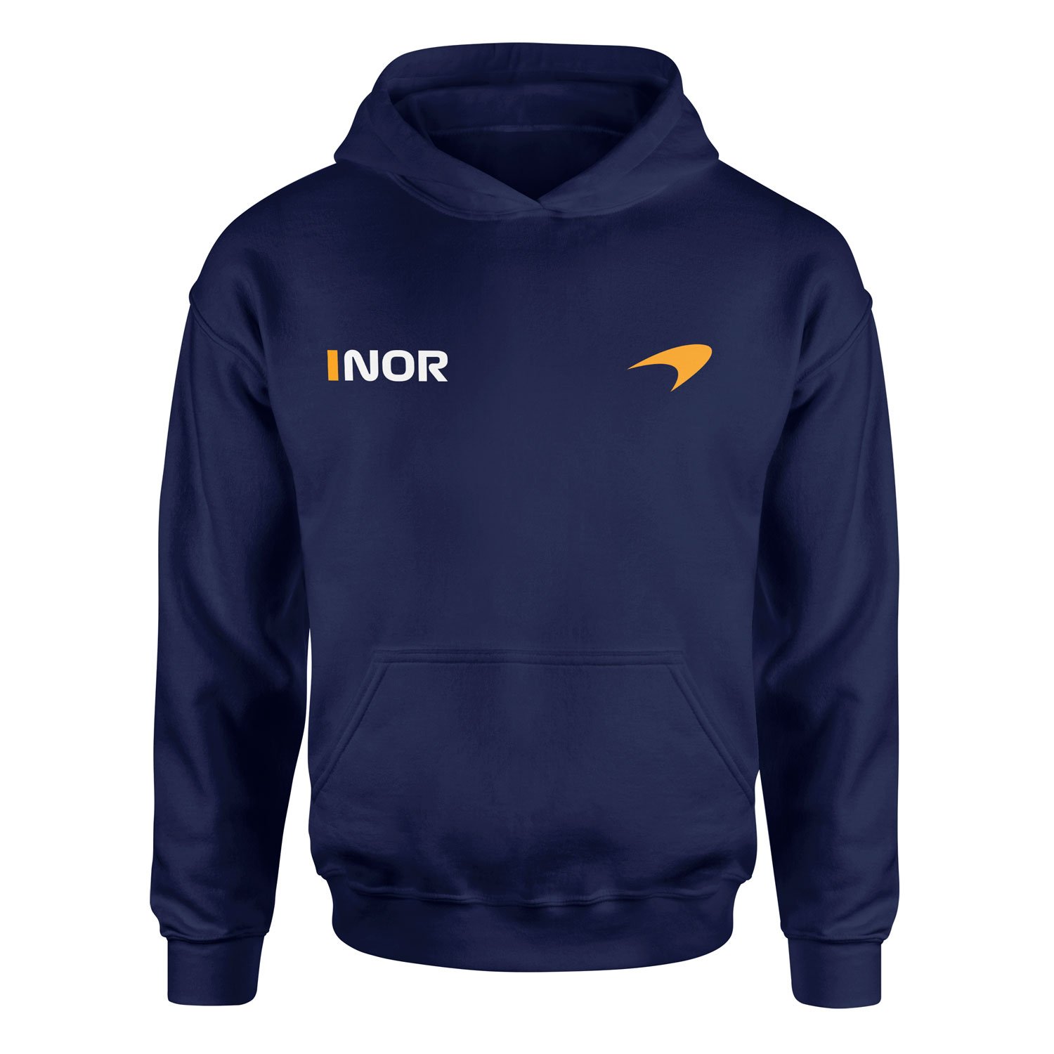 Lando Norris #NOR ID McLaren Racing Hoodie L - İndigo Mavisi