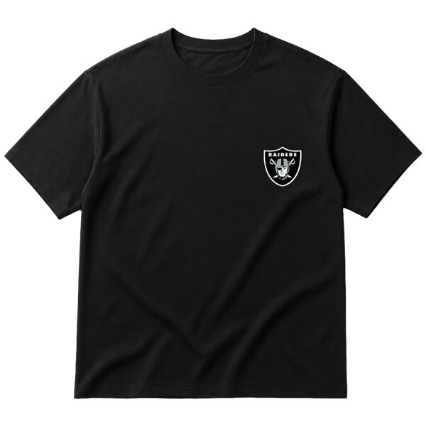Las Vegas Raiders Oversize Tişört M - Siyah