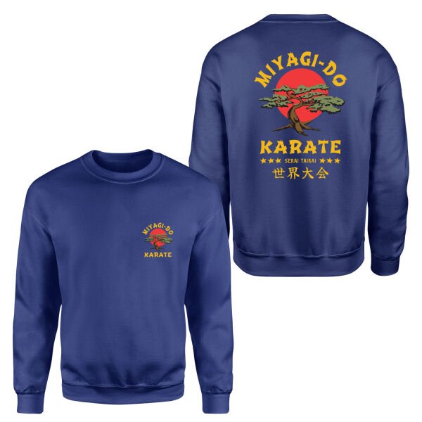 Miyagi Do Karate Sweatshirt M - İndigo Mavisi