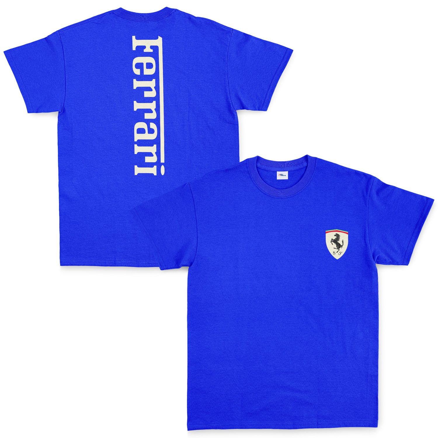 Scuderia Ferrari Creamy Tişört XL - Mavi
