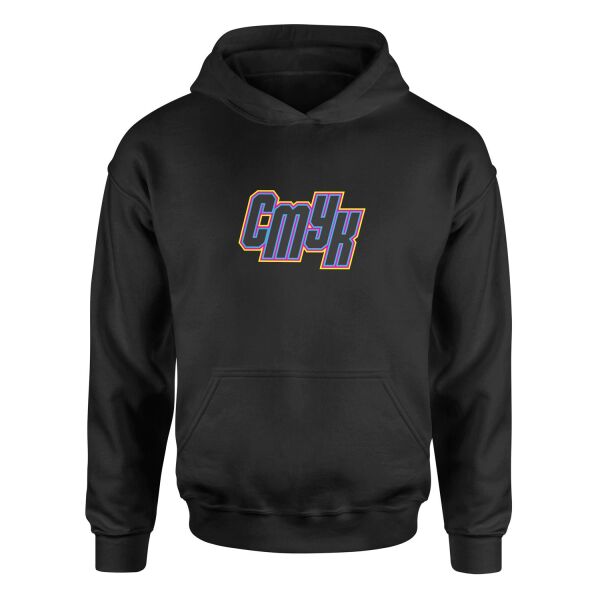 CMYK Hoodie S - Siyah