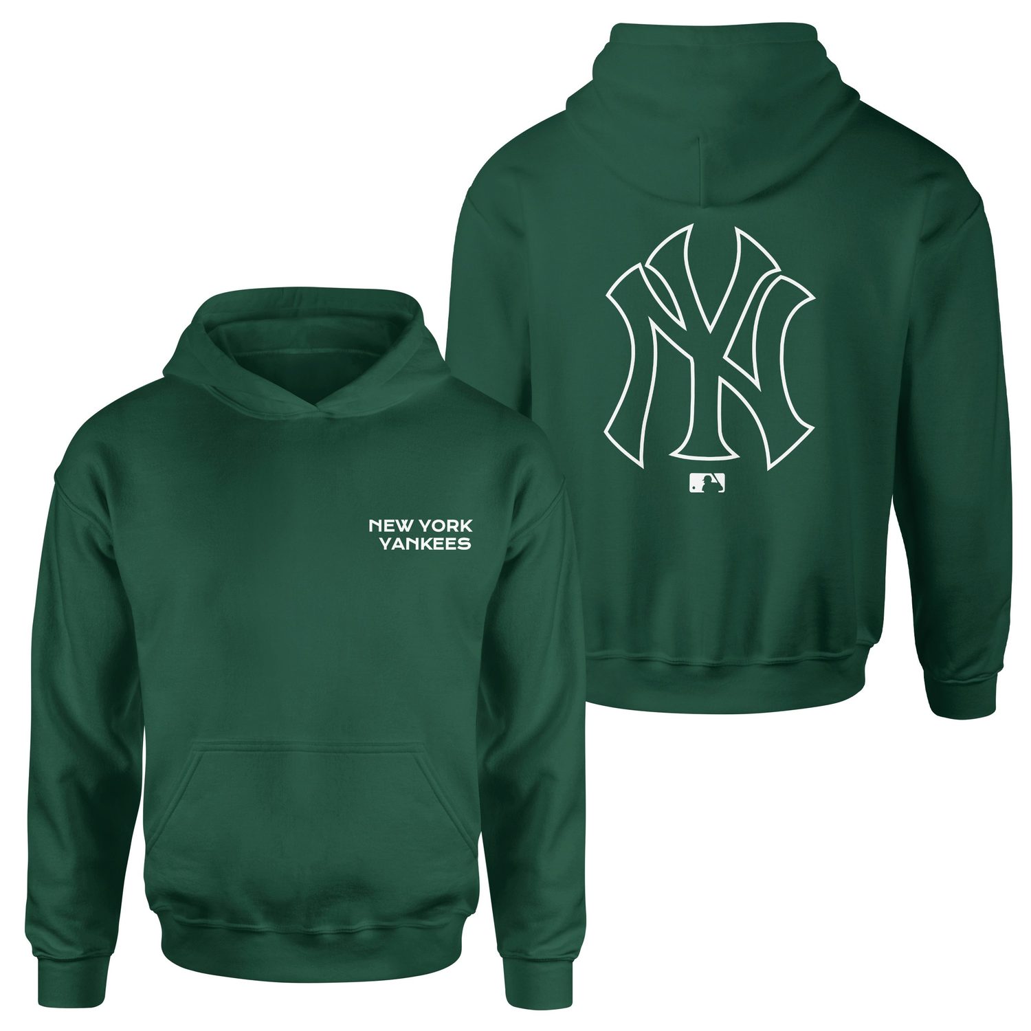 NY YANKEES MLB Edition Hoodie L - Nefti Yeşili