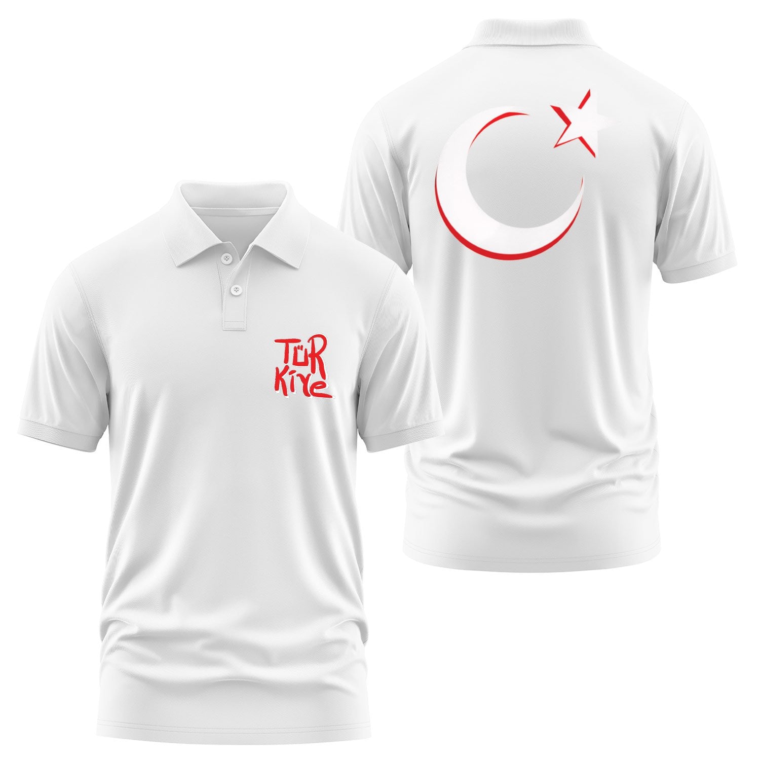 Türkiye 2026 Graph Polo Tişört