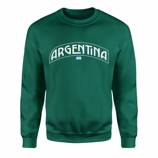 Arjantin Sweatshirt M - Nefti Yeşili