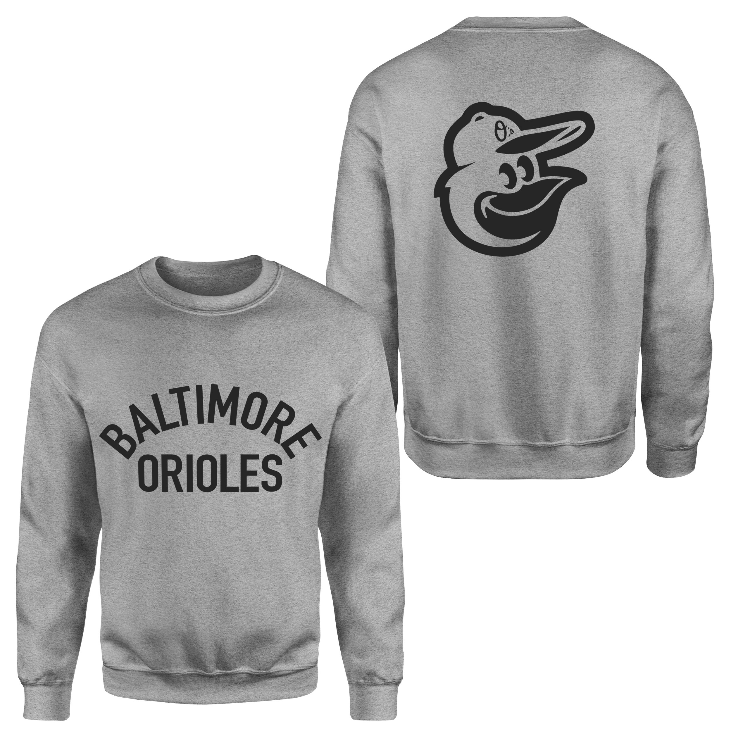Baltimore Orioles Muted Sweatshirt M - Gri