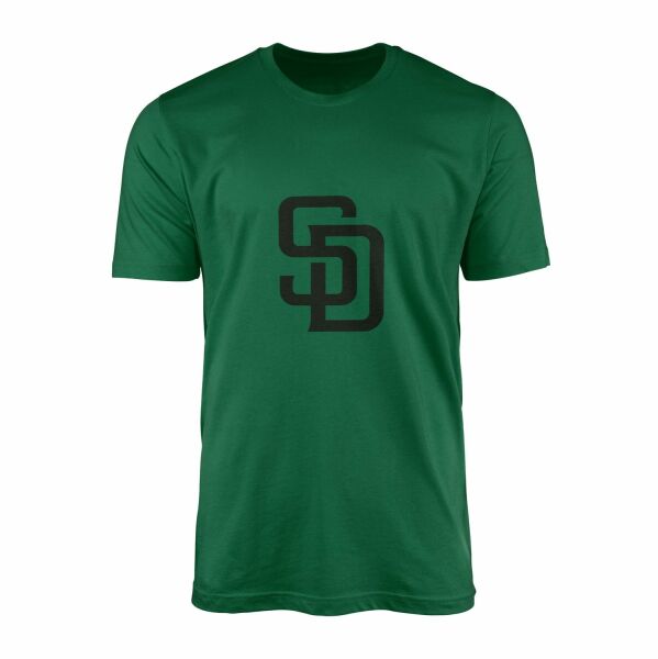 San Diego Padres Tişört L - Nefti Yeşili