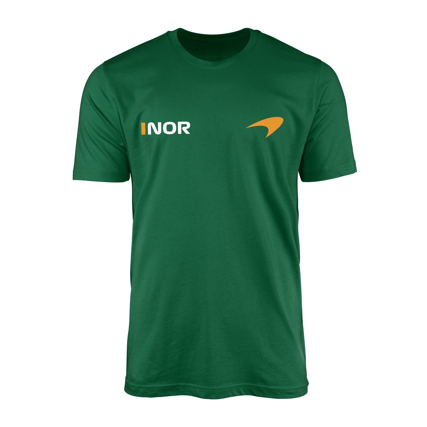 Lando Norris #NOR ID McLaren Racing Tişört L - Nefti Yeşili
