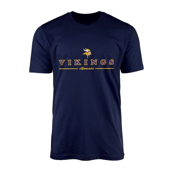 Minnesota Vikings L Tişört M - İndigo Mavisi