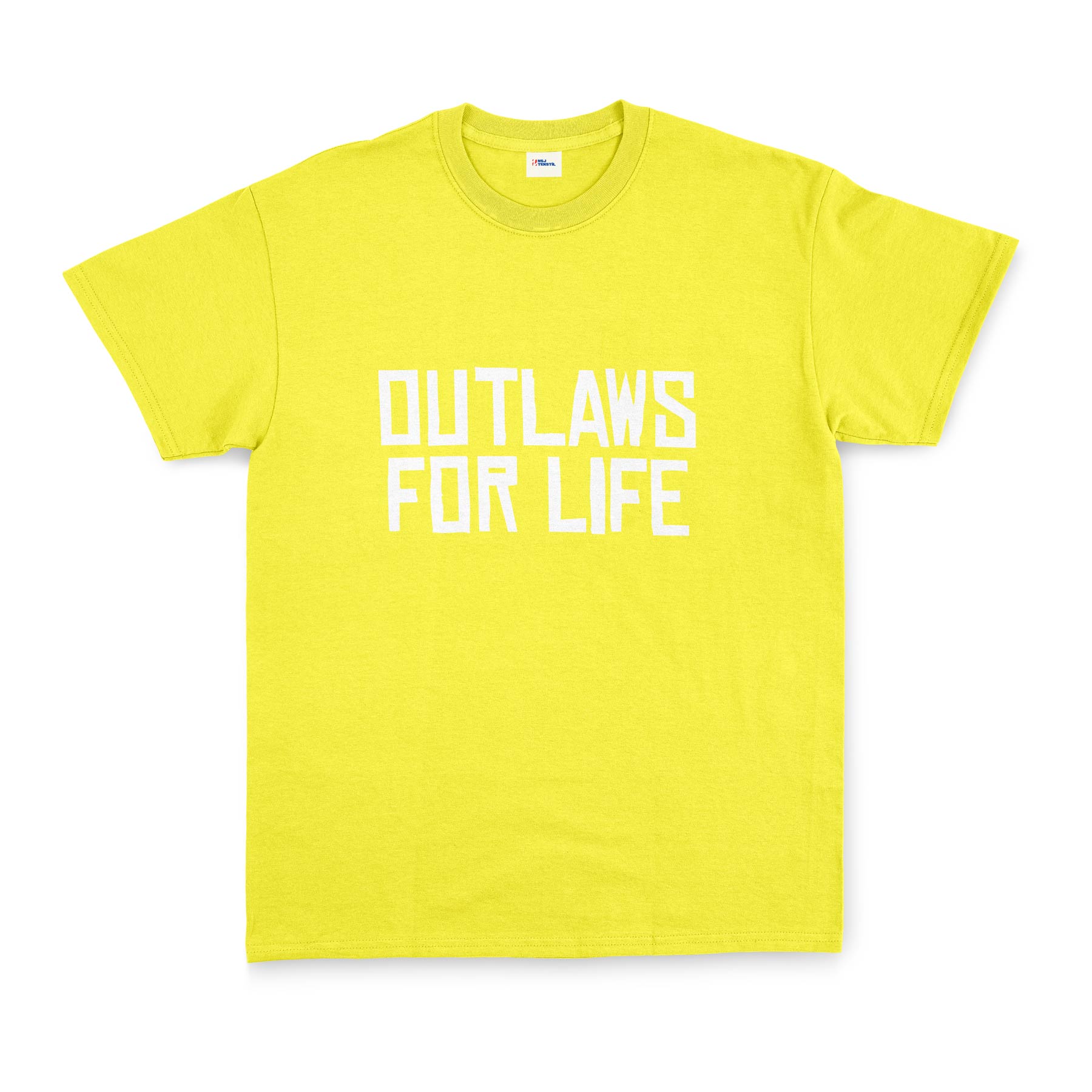 Outlaws For Life Tişört M - Sarı