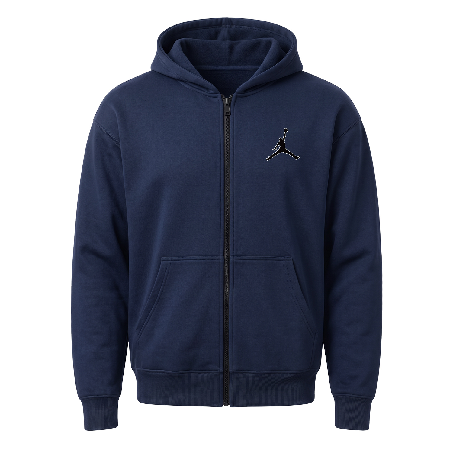 Air Jordan Stroked Fermuarlı Kapüşonlu Sweatshirt