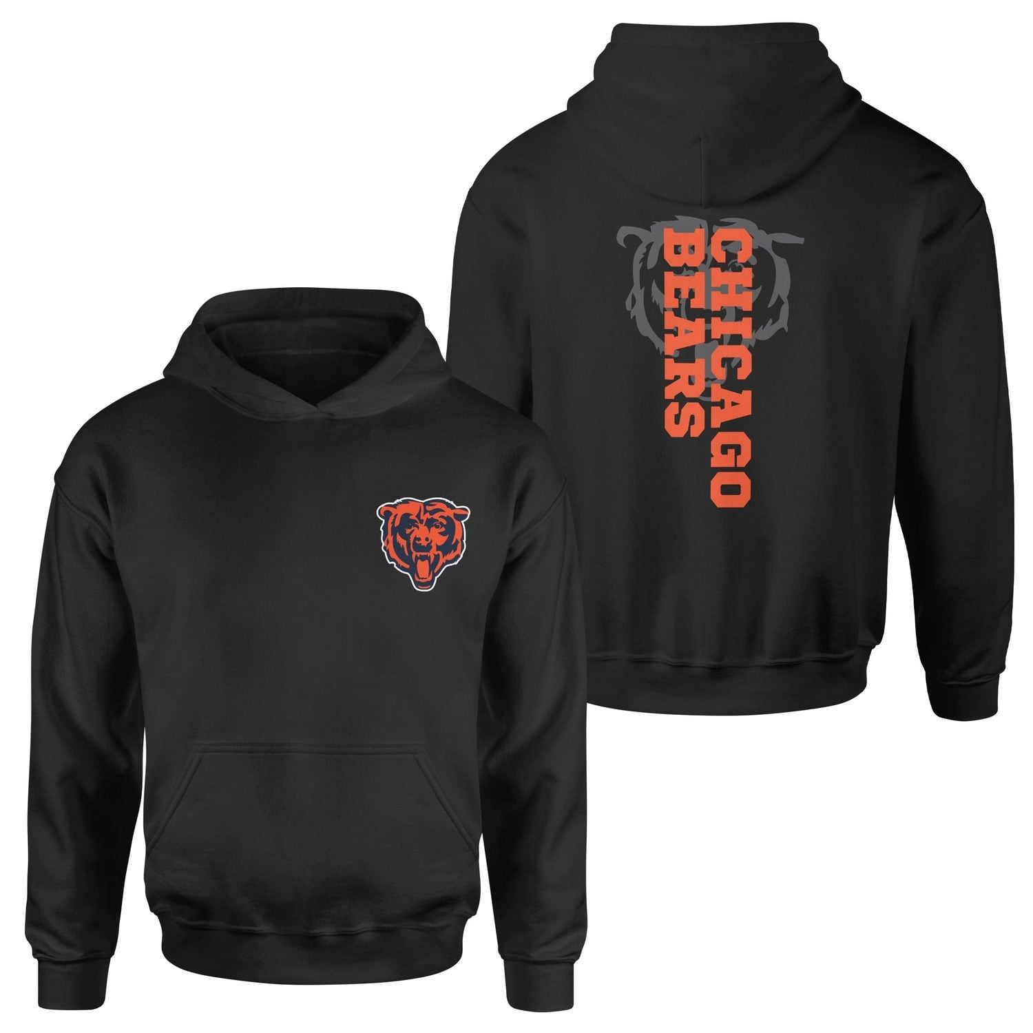 Chicago Bears NFL SE Hoodie L - Siyah