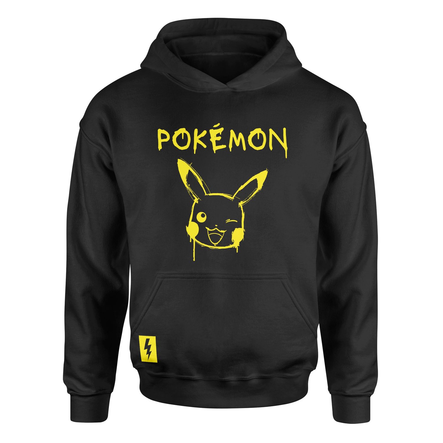 POKEMON #0025 Hoodie M - Siyah
