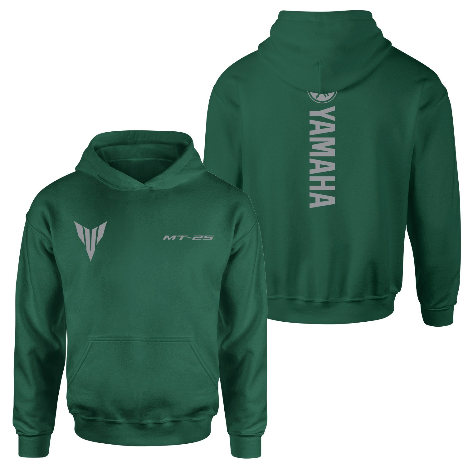 Yamaha MT25 Hoodie XL - Nefti Yeşili