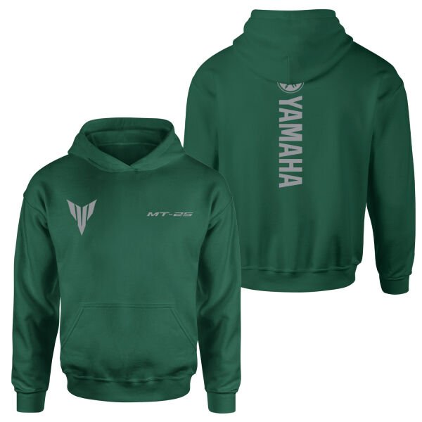 Yamaha MT25 Hoodie XL - Nefti Yeşili
