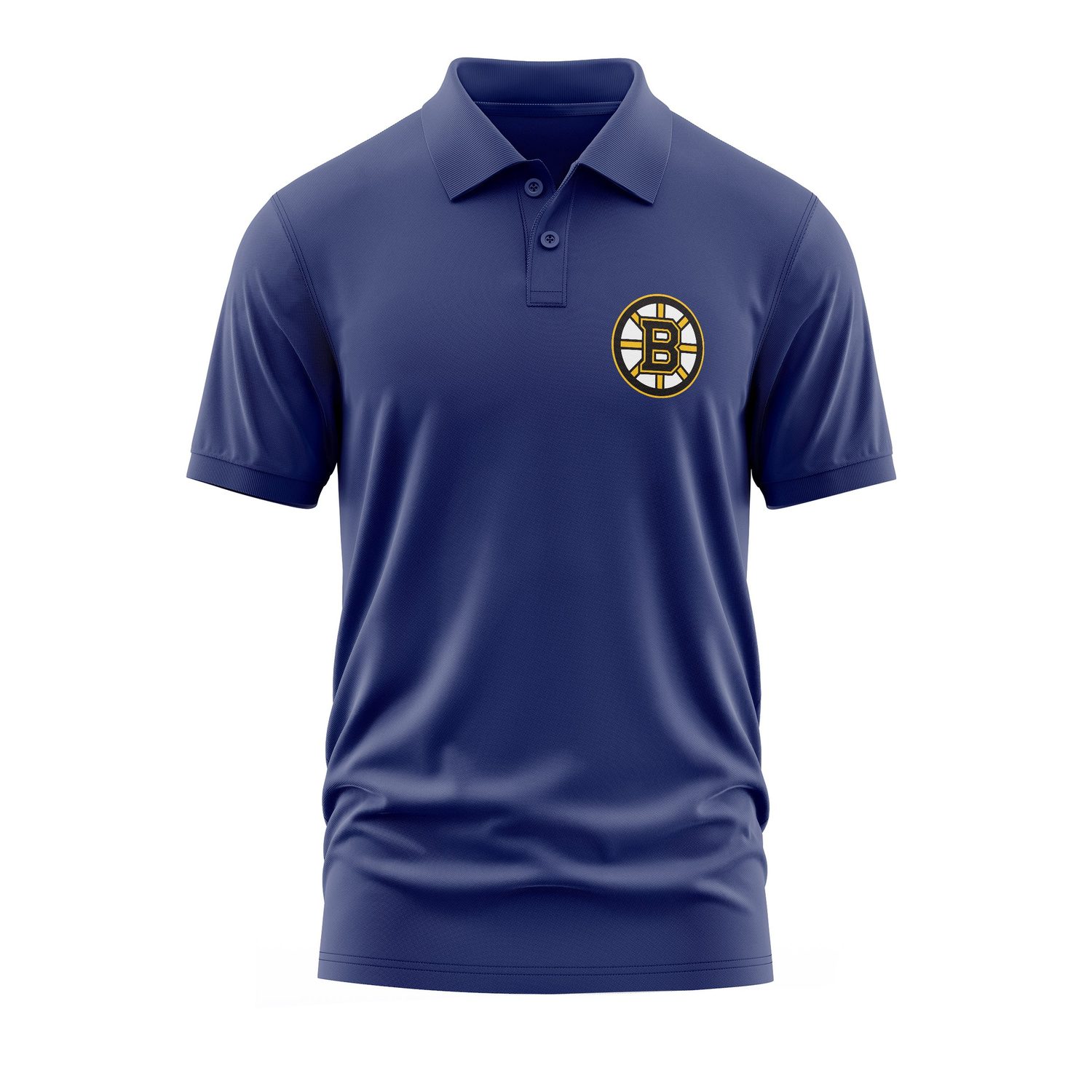 Boston Bruins Polo Tişört L - İndigo Mavisi