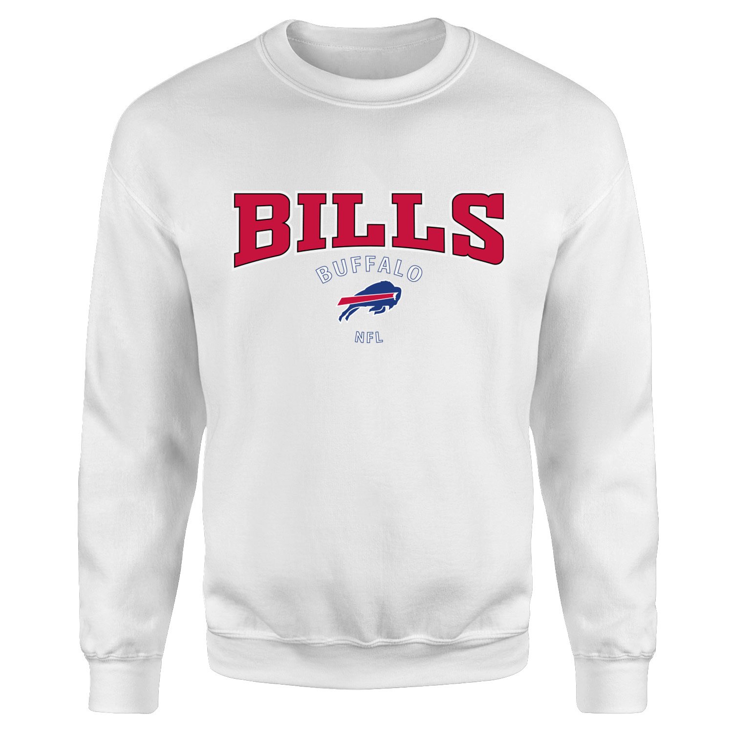 Buffalo Bills NFL Sweatshirt S - Beyaz
