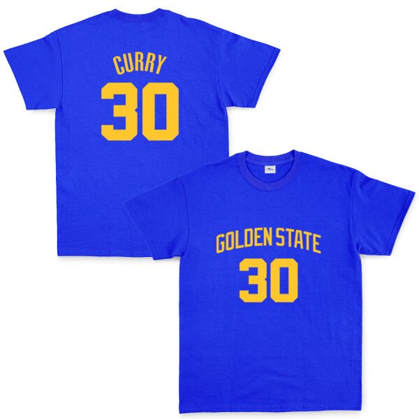 Stephen Curry Golden State Forma Tişört S - Mavi