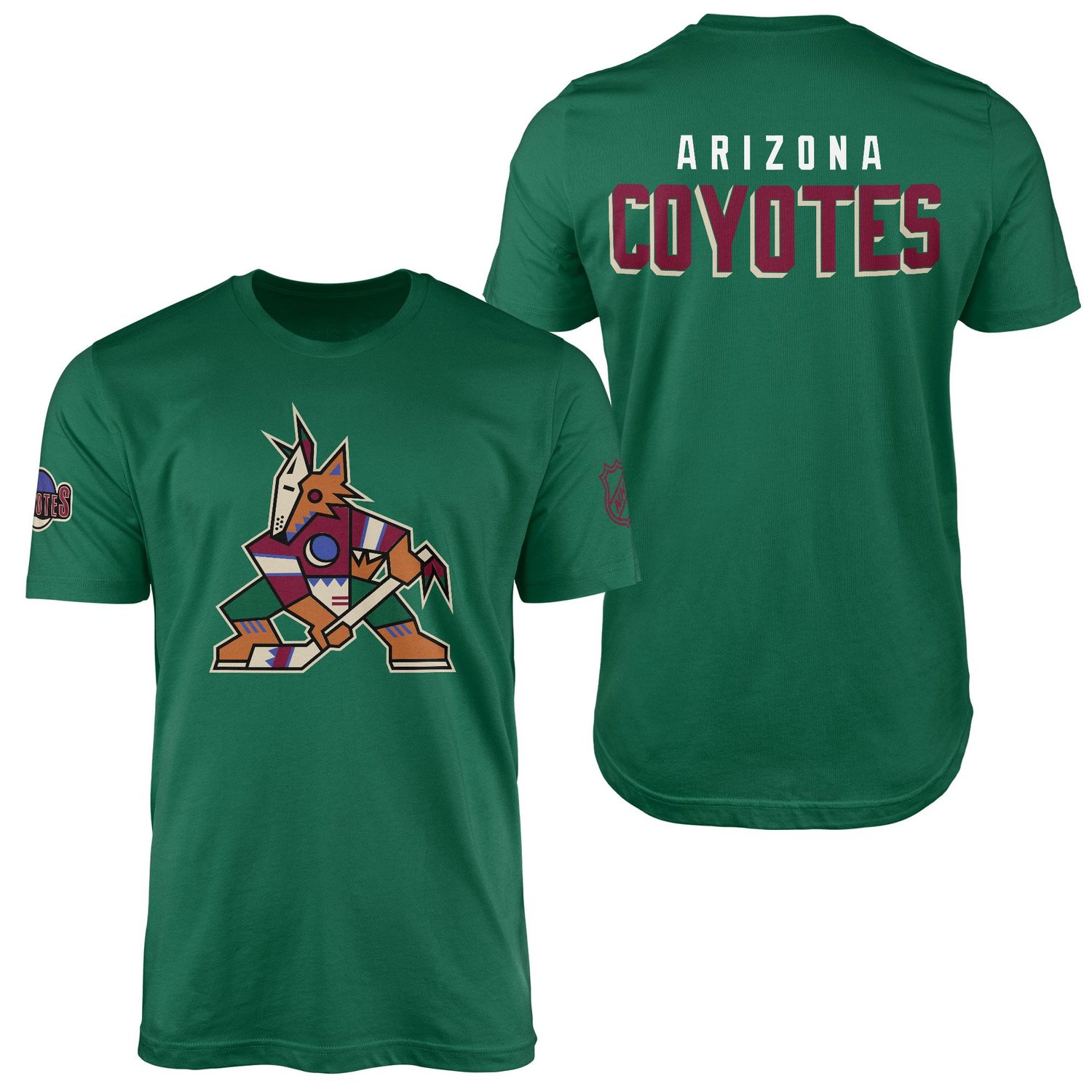 Arizona Coyotes NHL Edition Tişört S - Nefti Yeşili