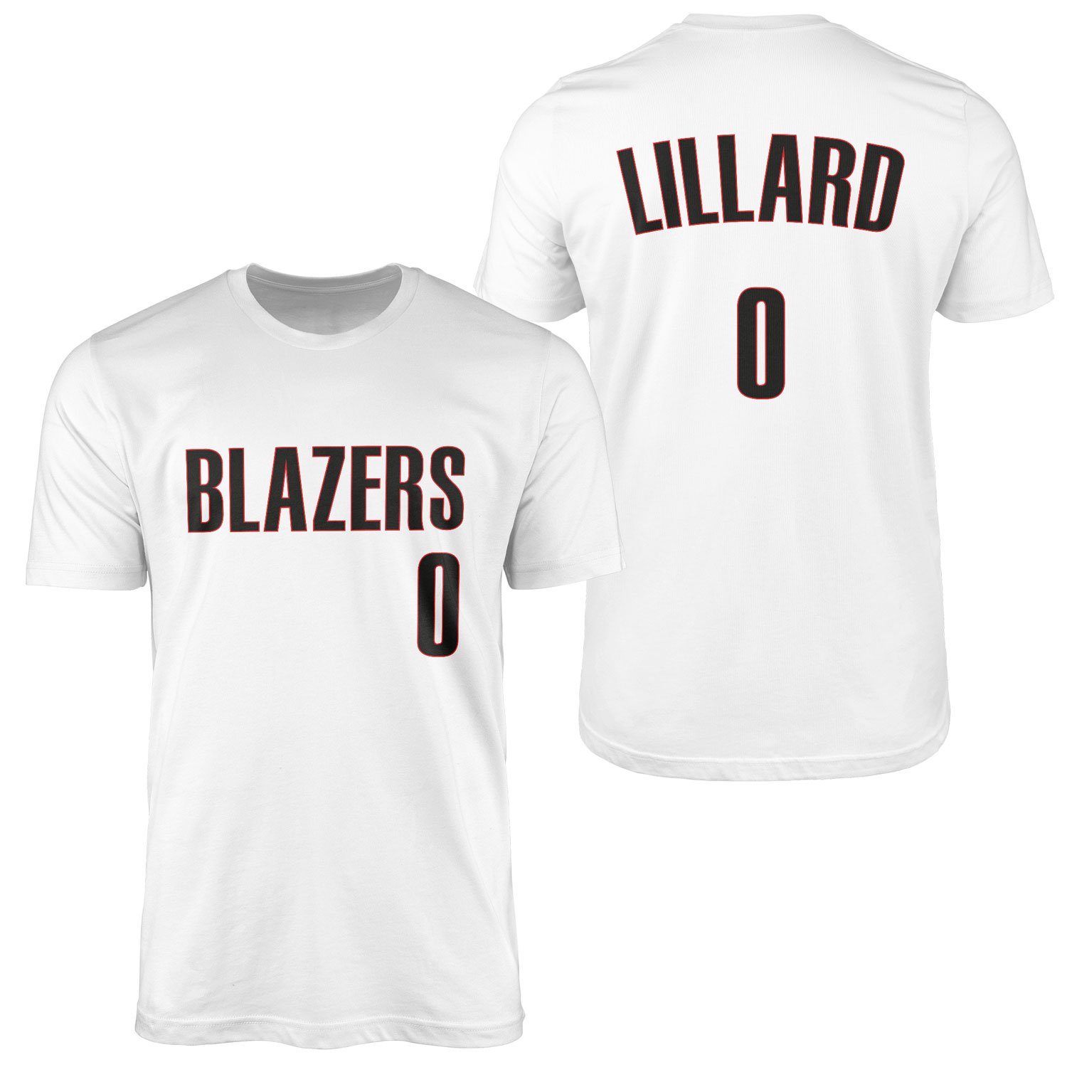 Damien Lillard Blazers Forma Tişört M - Beyaz