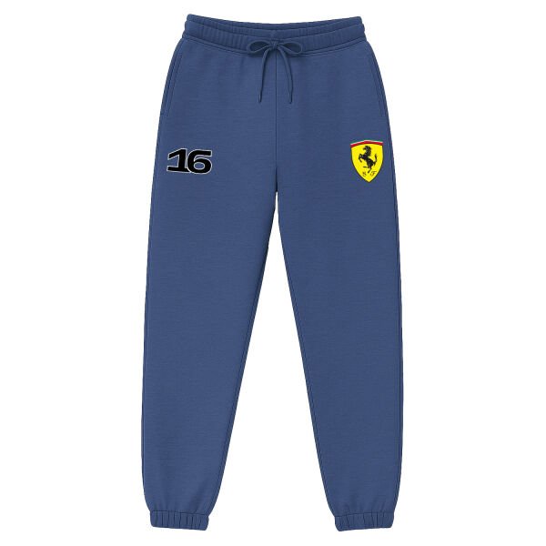 Charles Leclerc Ferrari #16 Eşofman Altı XL - İndigo Mavisi