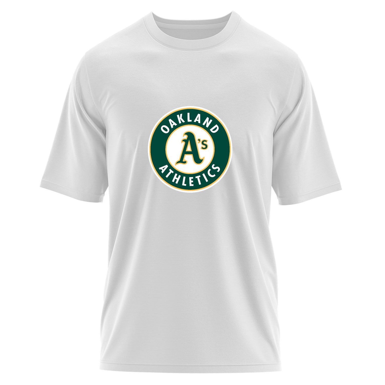 Oakland Athletics Baseball Oversize Tişört XL - Beyaz