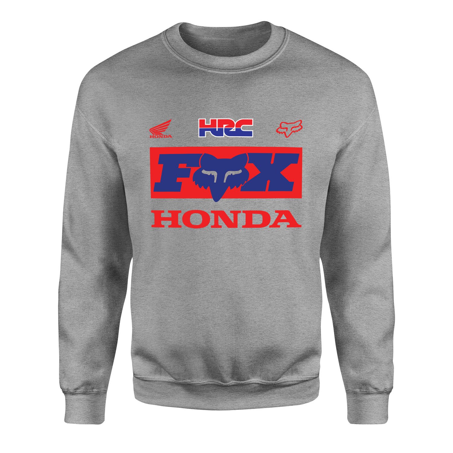 HONDA Racing x Fox Sweatshirt M - Gri