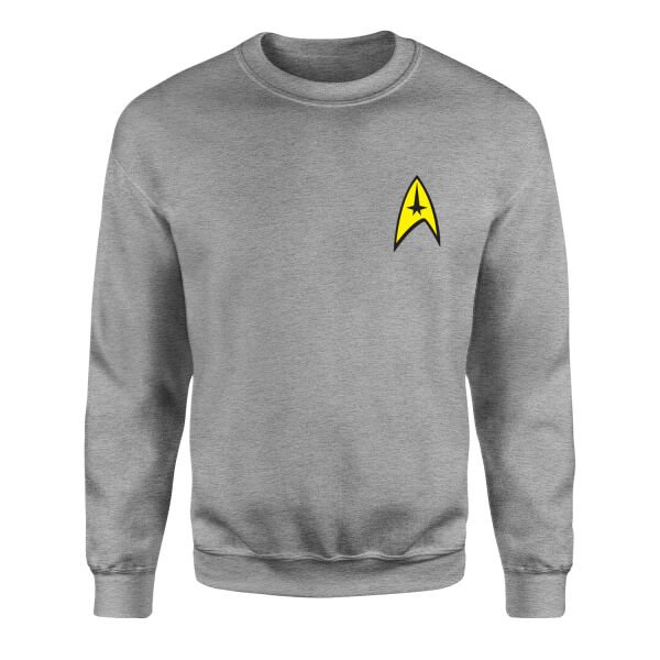 Star Trek Delta Sweatshirt M - Gri