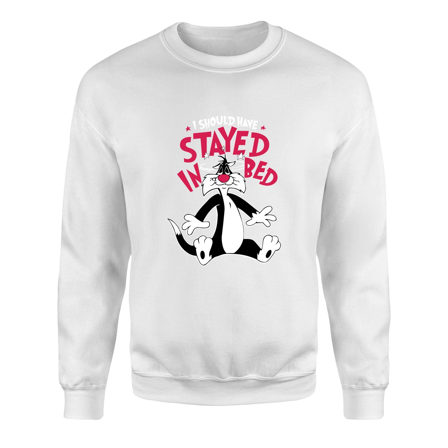 Sylvester Sweatshirt L - Beyaz