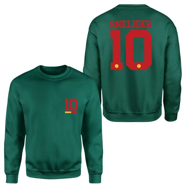 Wesley Sneijder Forma Sweatshirt L - Nefti Yeşili