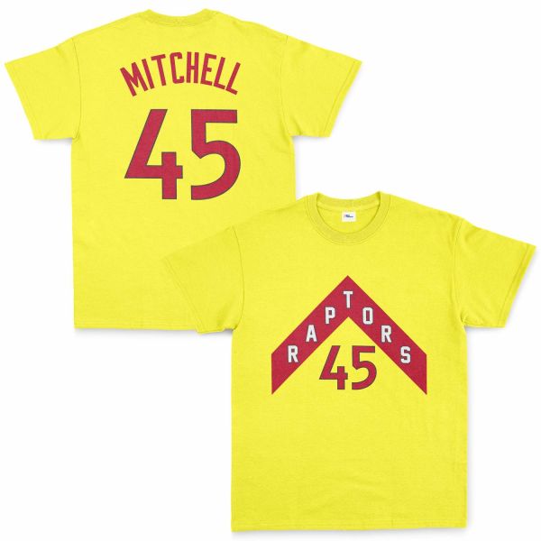 Davion Mitchell 45 Raptors Jersey Tişört S - Sarı