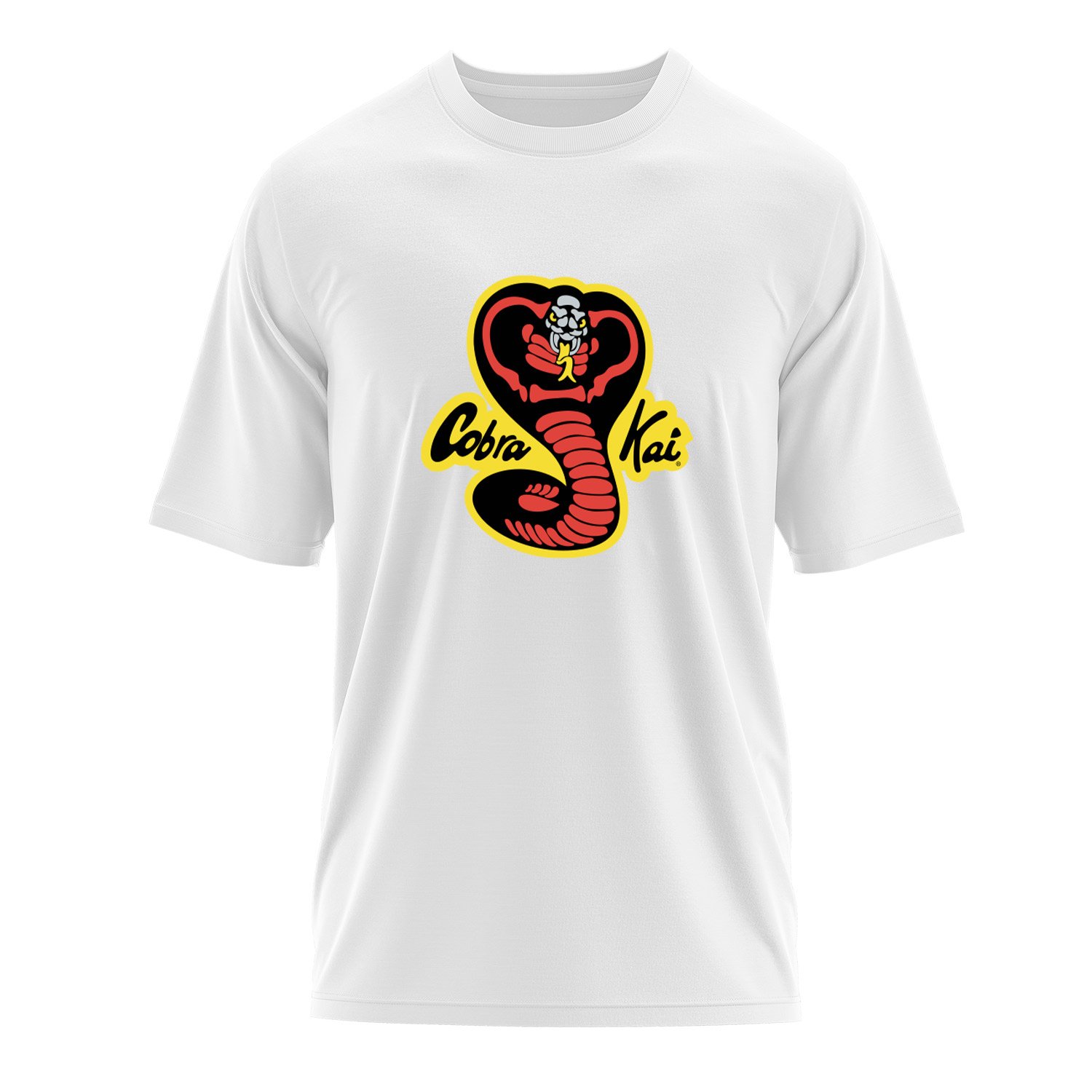 Cobra Kai Oversize Tişört XL - Beyaz