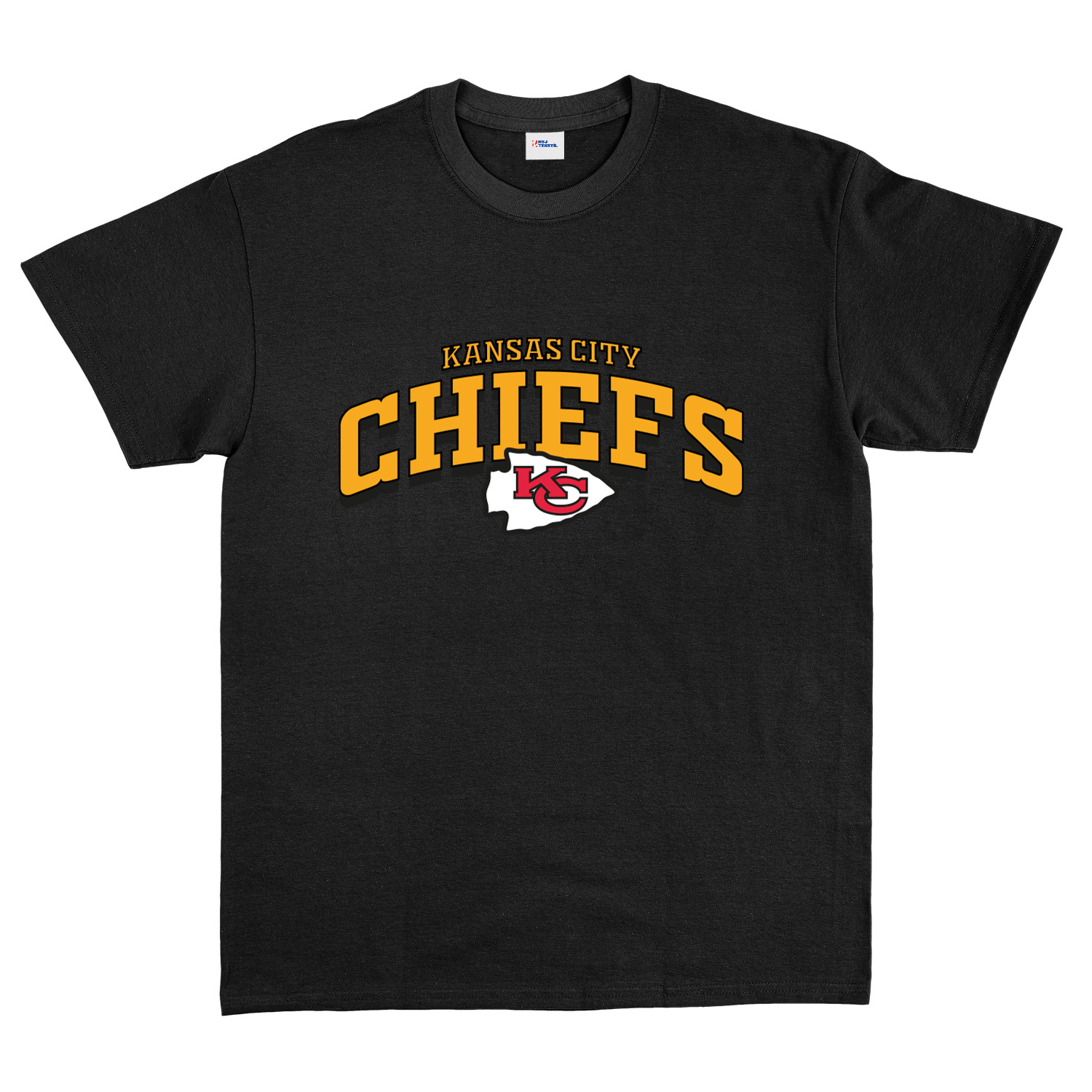 Kansas City Chiefs Arch Tişört XL - Siyah
